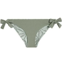 Carve Designs Elba Reversible Swim Bottom - Women's Moss Makai / Moss XS