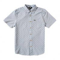 Volcom Palisade Short Sleeve Shirt - Men's L Aether Blue