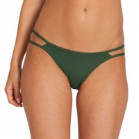 Volcom Simply Rib Hipster Bikini Bottom - Women's M Bicycle Green