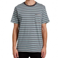 Volcom Cornett Crew Short Sleeve Tee - Men's M DARK CHARCOAL