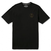 Volcom Inner Stone Short Sleeve Shirt - Men's M Black