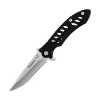 Remington F.A.S.T. Series Knife Black Bead Blasted 420J2 NON-SERRATED