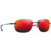 Maui Jim Nanea Polarized Sunglasses - Men's Hawaii Lava Black