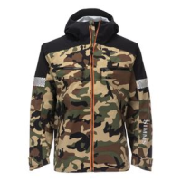 Simms CX Fishing Jacket - Men's Woodland Camo L