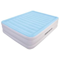 Airhead Air Mattress With Built-in Pump Blue / Gray QUEEN