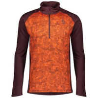 Scott Defined Light Pullover - Men's Red Fudge / Orange Pumpkin L