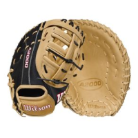 Wilson A2000 2820ss 12.25" First Base Baseball Mitt - 2021 Black / Blonde 12.25" Left Hand Throw