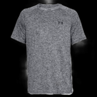 Under Armour Tech 2.0 Short Sleeve Shirt - Men's S Black/Black