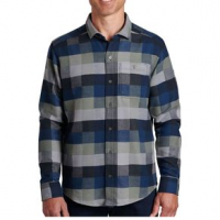 KUHL Pixelatr Long Sleeve Shirt - Men's M Seaglass