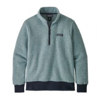 Patagonia Woolyester Fleece Pullover - Women's S Big Sky Blue