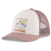 Patagonia Trucker Hat - Kid's One Size Fits All Fitz Roy Starshine/White
