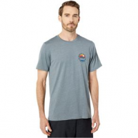 Hurley Pacific MT EST Short Sleeve T-shirt - Men's M Smoke Grey/White