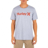Hurley Everyday Washed One And Only Solid Tee - Men's XXL Grey Htr