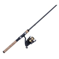 Daiwa D-Cast Shock Spinning Rod and Reel Combo Medium Light 6' 2 Piece