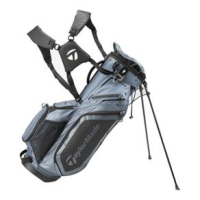TaylorMade Golf 8.0 Stand Bag Charcoal / Black One Size