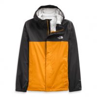 The North Face Venture 2 Hooded Jacket - Men's L Citrine Yellow/TNF Black