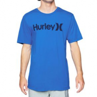 Hurley Everyday Washed One And Only Solid Tee - Men's S Rift Blue