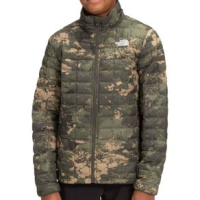 The North Face Youth ThermoBall(TM) Eco Jacket New Taupe Green Tonal Cloud Camo Print XL