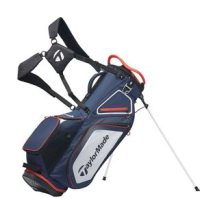 TaylorMade Golf 8.0 Stand Bag Navy / White / Red One Size