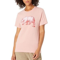The North Face Tnf Bear Short Sleeve Tee Shirt - Women's Rose Tan XL
