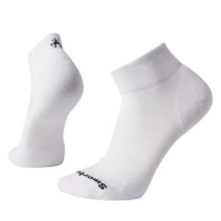 Smartwool Athletic Light Elite Mini Sock M White