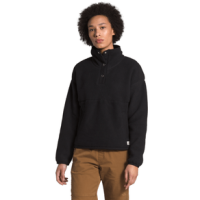 The North Face Cragmont 1/4 Snap Fleece Pullover - Women's TNF Black M