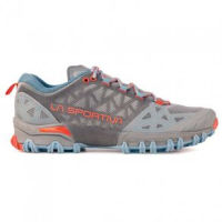 La Sportiva Bushido II Trail Running Shoe - Women's Moon / Paprika 38.5 Regular