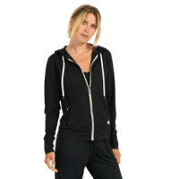 Vuori Halo Performance Hoodie - Women's Black Heather M