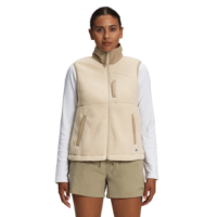 The North Face Cragmont Fleece Vest - Women's Bleached Sand / Hawthorne Khaki XS