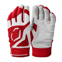 EvoShield SRZ-1 Batting Gloves Scarlet YM