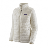 Patagonia Nano Puff Jacket - Women's XL Birch White