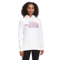 The North Face Half Dome Pullover Hoodie - Women's TNF White / Sunset Mauve XS