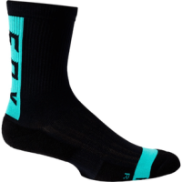 Fox Racing Ranger Cushion Sock Women's - 6" Black / Blue L/XL