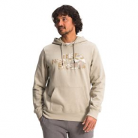 The North Face Half Dome Pullover Hoodie - Men's S Flax/Kelp Tan Brushwood Camo Print