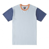 Billabong Zenith Short Sleeve Shirt - Boys' S Smoke Blue