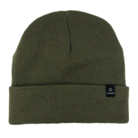 Chaos Flak Beanie Dark Olive One Size