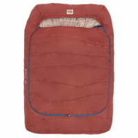 Kelty Tru.Comfort Doublewide Sleeping Bag 20FT Fired Brick Geo WIDE
