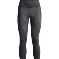 Under Armour Meridian Ankle Leggings - Women's Black / Metallic Silver XS 24" Inseam