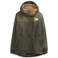 The North Face Warm Storm Rain Jacket - Boys' M New Taupe Green