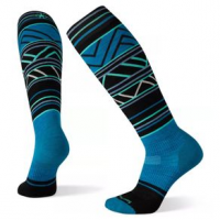 Smartwool Snow Targeted Cushion Pattern Over The Calf Sock - Women's M OCEAN ABYSS
