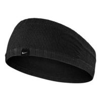 Nike Seamless Headband - Women's Black / Black / White One Size