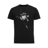 Black Diamond Faceshot Tee Shirt - Men's M Black/White