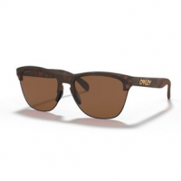 Oakley Frogskins Lite Sunglasses Non Polarized Matte Brown Tortoise / Prizm Tungsten