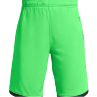 Under Armour Stunt 3.0 Printed Shorts - Boys' Stadium Green / Black L