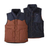 Patagonia Bivy Down Reversible Vest - Men's Fox Red XXS