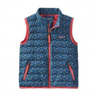Patagonia Down Sweater Vest - Infant 18M Slow Dance: Crater Blue