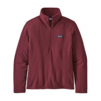 Patagonia Micro D 1/4-Zip Fleece Pullover - Women's M Chicory Red