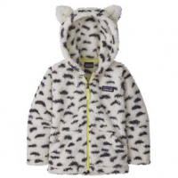 Patagonia Furry Friends Hoodie - Toddler 18 Month Snowy/Birch White