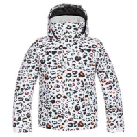 Roxy Jetty Snow Jacket - Girls' Leops Girl XL