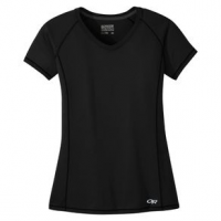 Outdoor Research Echo Short Sleeve Tee Shirt - Women's XS Black